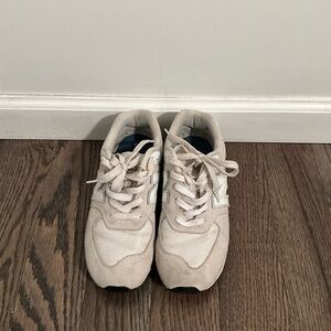 New Balance Cream Sneakers